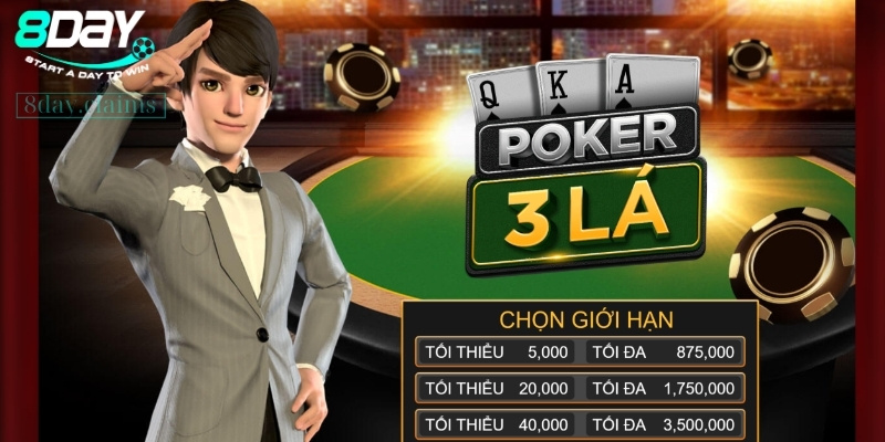 Khám phá đôi nét về game bài Poker 8Day